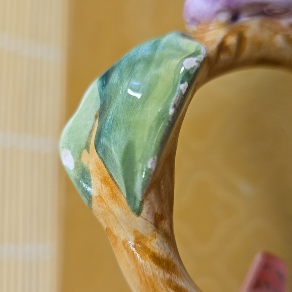 Colorful Ceramic Napkin Rings Set - Picture 10 of 11